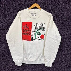 Keith Haring The Paris Review 1988 Art Crewneck Sweater M